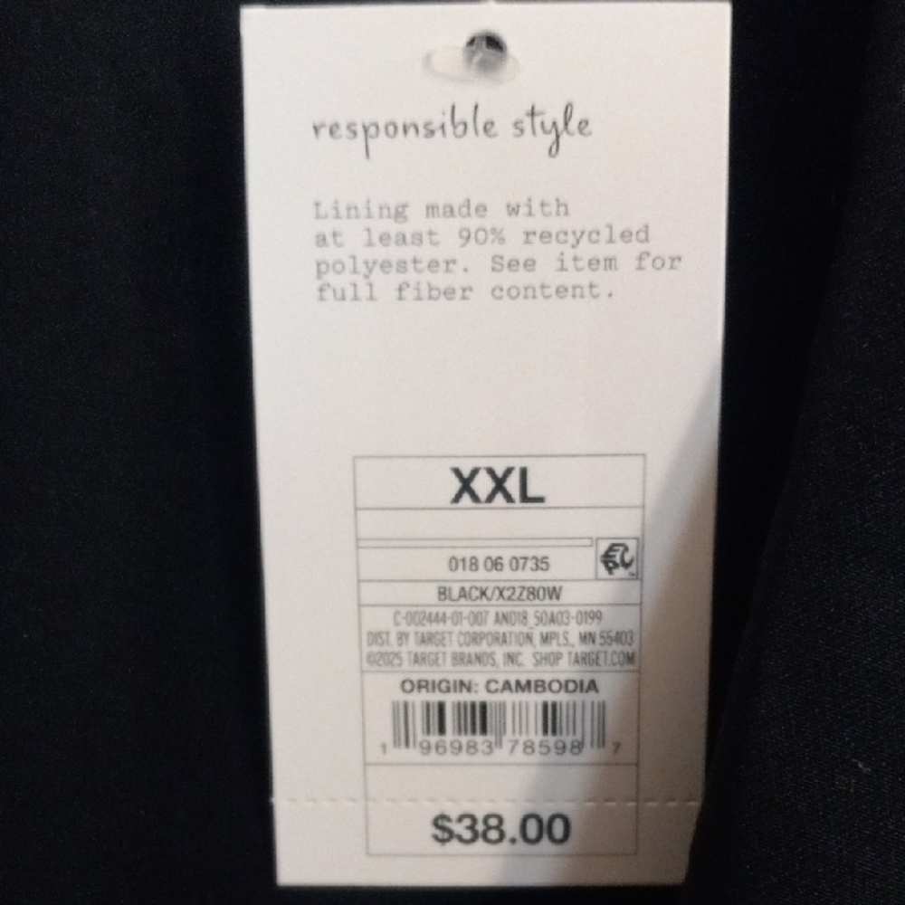 a new day Black Single-Button Blazer - Picture 2 of 5